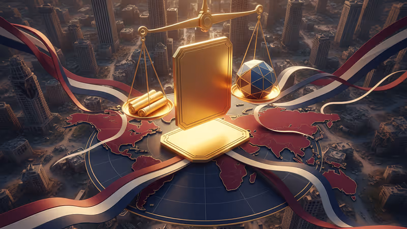 加薩走廊地圖顯示在會議室大螢幕上，氣氛莊重