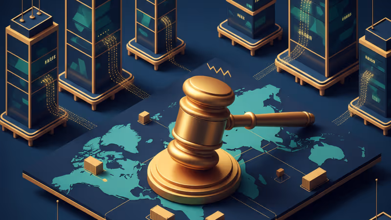 美國最高法院建築與全球貨運貿易的象徵圖像