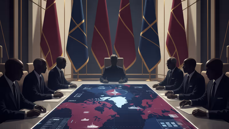 트럼프 그린란드 인수 옵션 논의: 백악관, 군사력 동원 가능성 시사