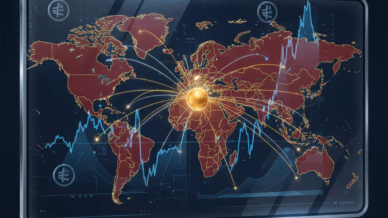 Digital representation of the Trump Media token distribution