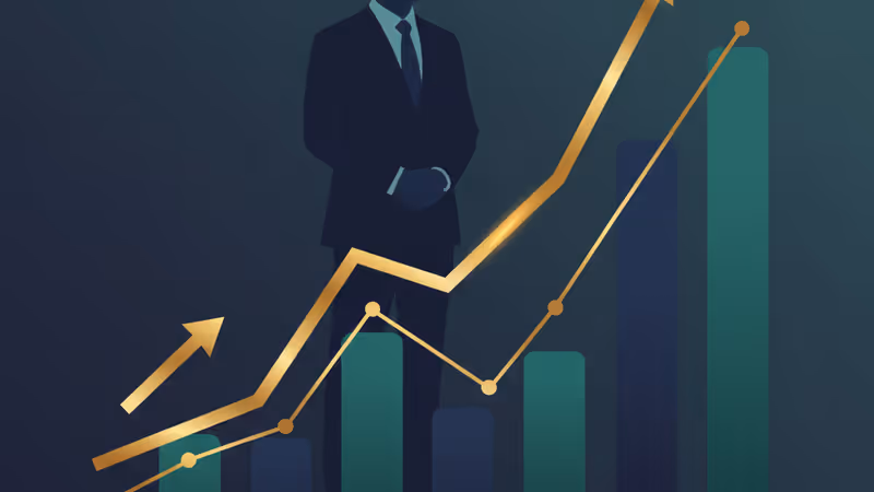 Financial chart showing media company bond yields