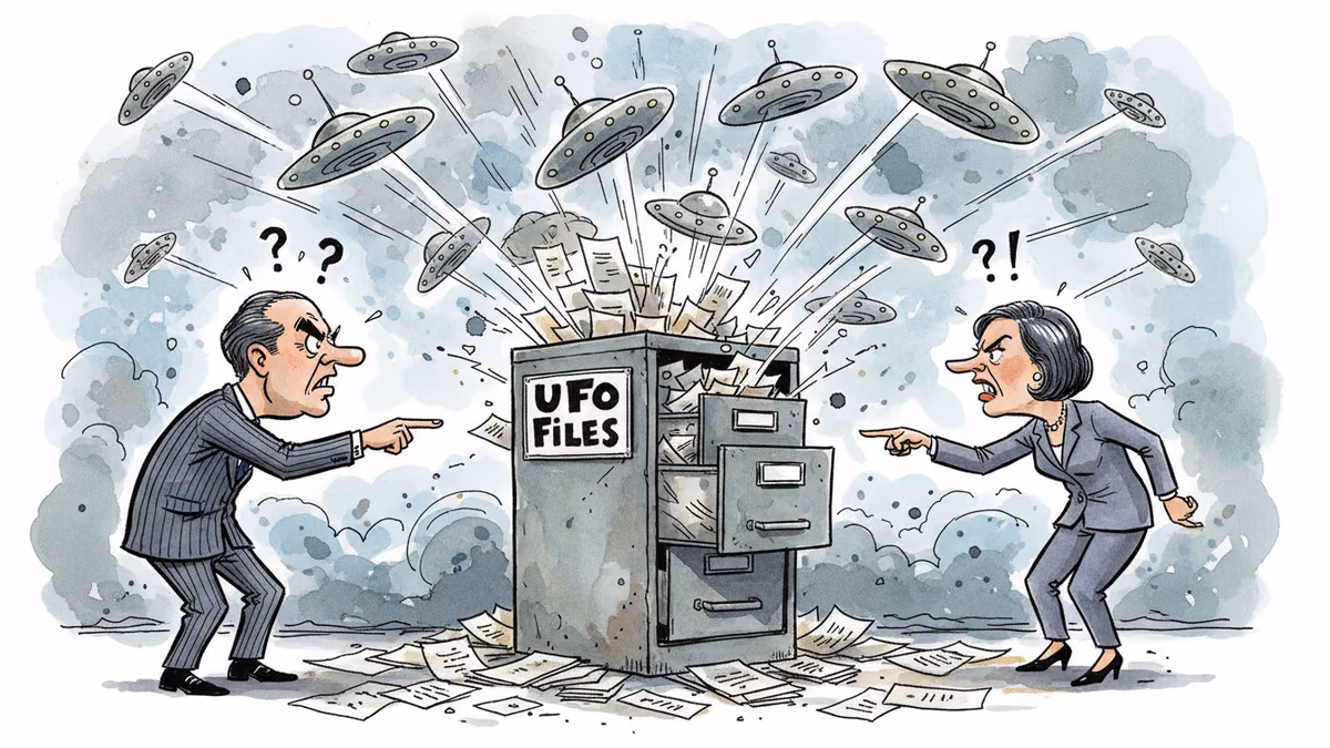 川普下令公開UFO機密檔案，政治與外星人的奇異交集