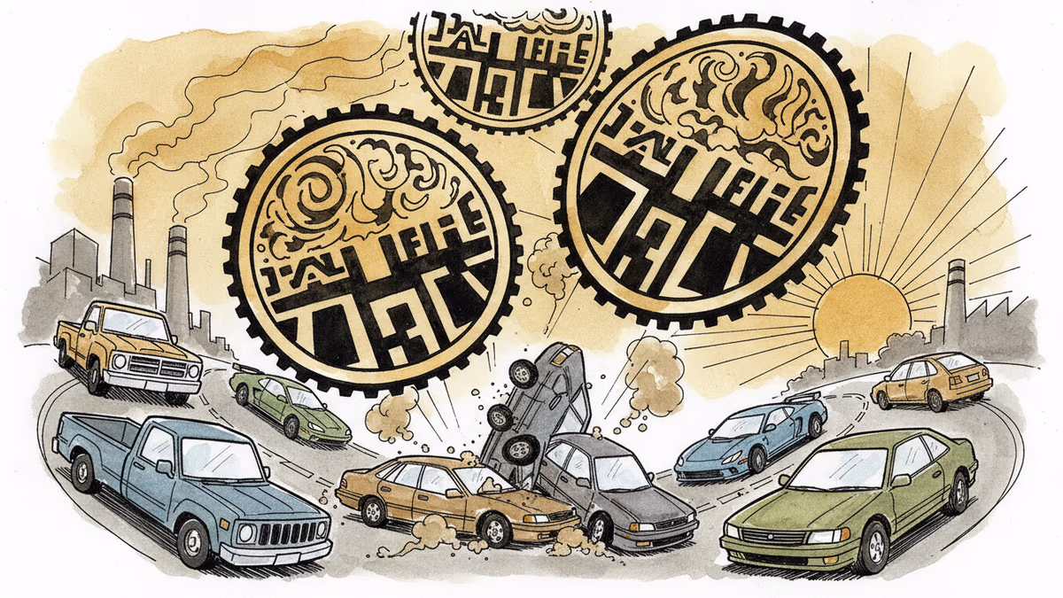 トランプ関税で日本自動車7社が1.3兆円減益の衝撃