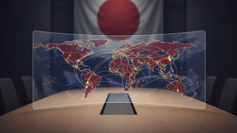 Atmospheric view of a Japanese LDP meeting room in Tokyo