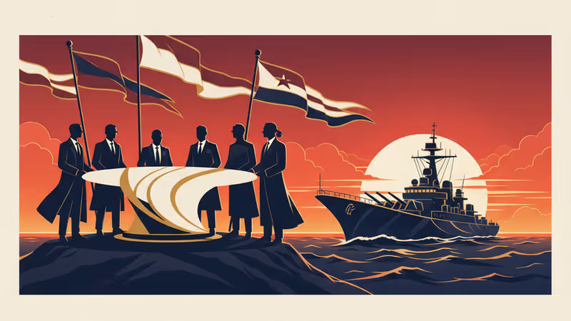 委內瑞拉支持者在加拉加斯市中心展示馬杜洛與查維茲的畫像