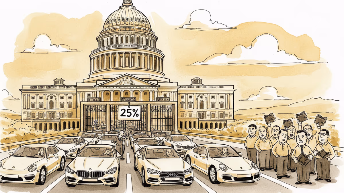 關稅25%：歐洲車的美國夢碎了嗎？