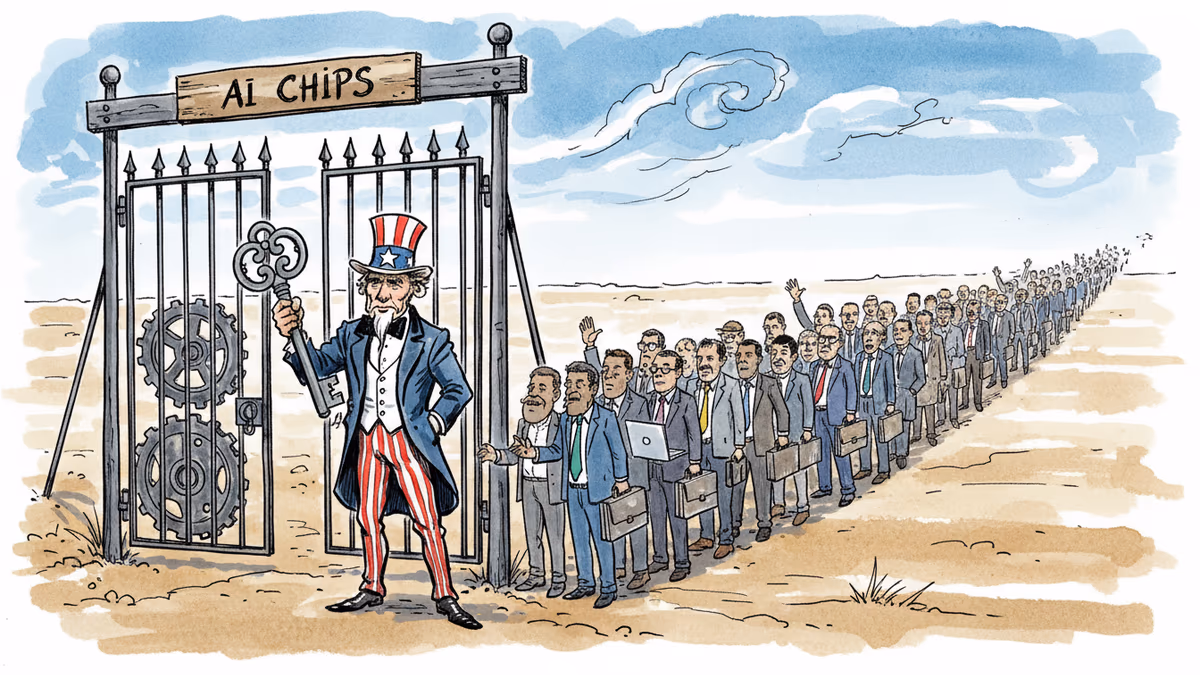 川普政府AI晶片出口新規：美國科技霸權的雙刃劍
