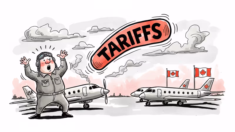 Trump's Canada Aircraft Threat Could Backfire on US Aviation