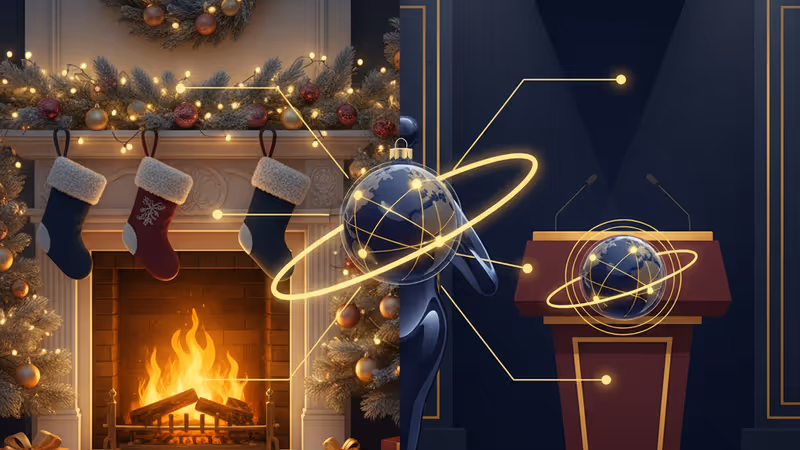 트럼프의 성탄 메시지: "급진 좌파 쓰레기 포함 모두에게 메리 크리스마스"