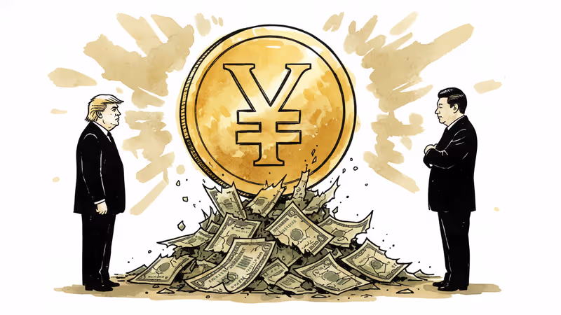 Trump's Dollar War Hands Xi the Ultimate Gift