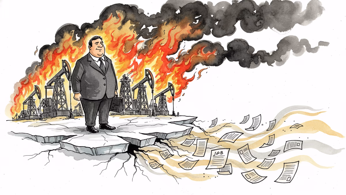 雇用減少と戦争のダブルパンチ：トランプの経済運営が試される