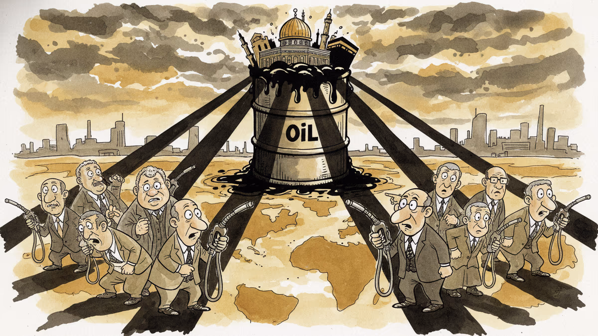 油價飆升：川普誓言持續打擊伊朗