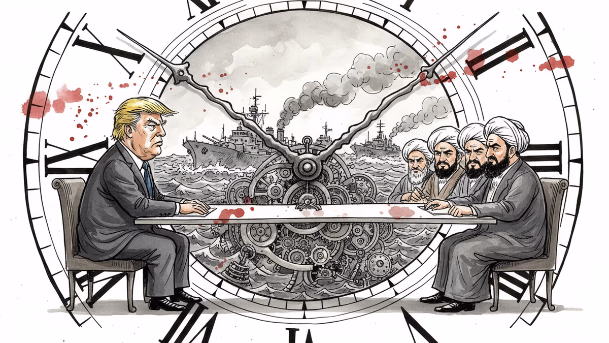 트럼프의 이란 위협, 왜 갑자기 '시간 여유'가 생겼을까