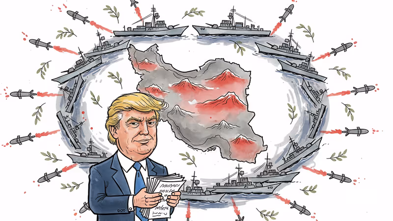 트럼프의 '무력 외교', 이란이 다음 타깃인가