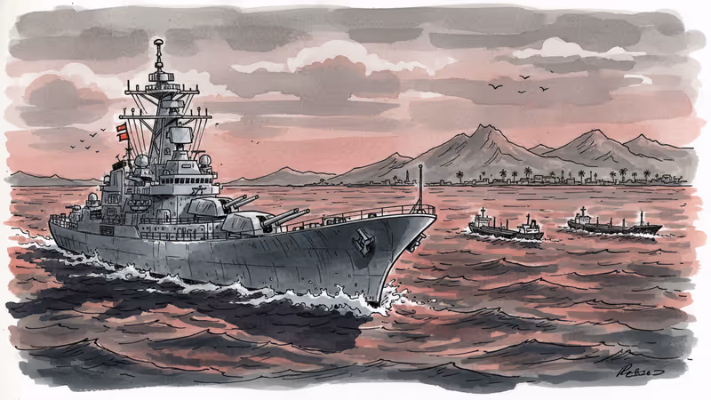 Trump's Naval Display Signals New Iran Strategy