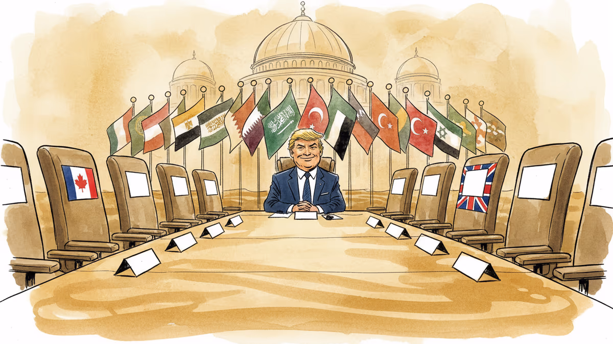 Trump's Peace Board Pledges $7bn for Gaza as Allies Stay Away