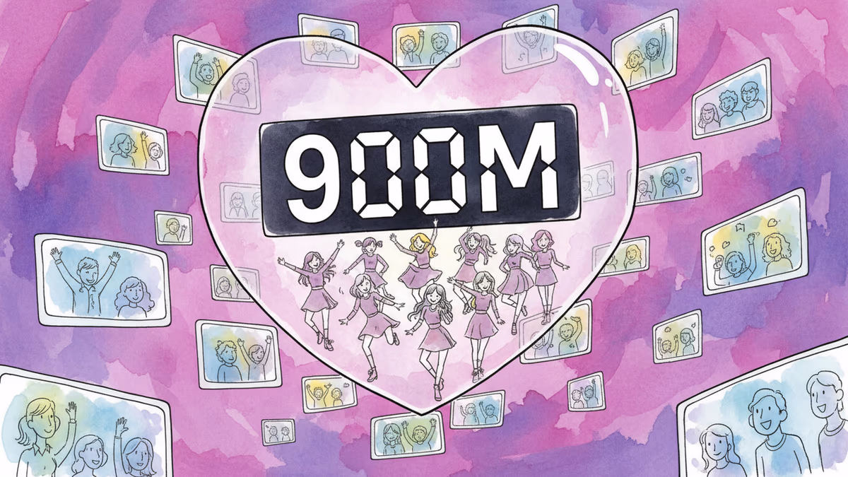 TWICE「What is Love?」9億回再生達成 - 10億回への道のりが見えた