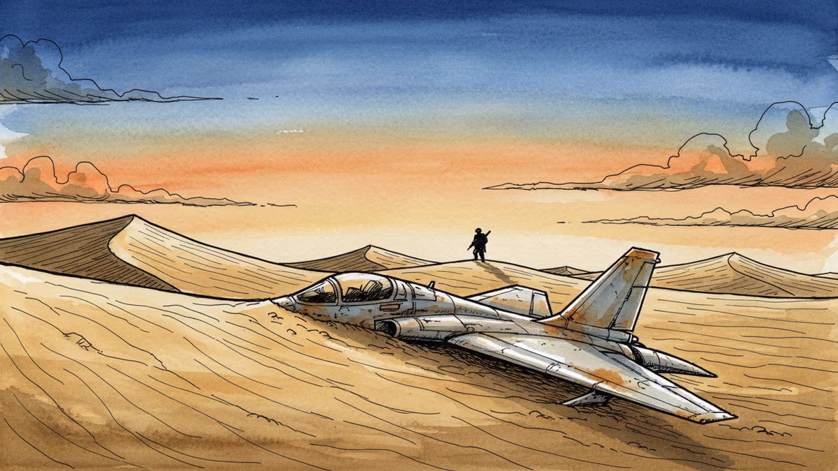 F-15E在伊朗被擊落，美軍特種部隊尋獲第二名失蹤組員