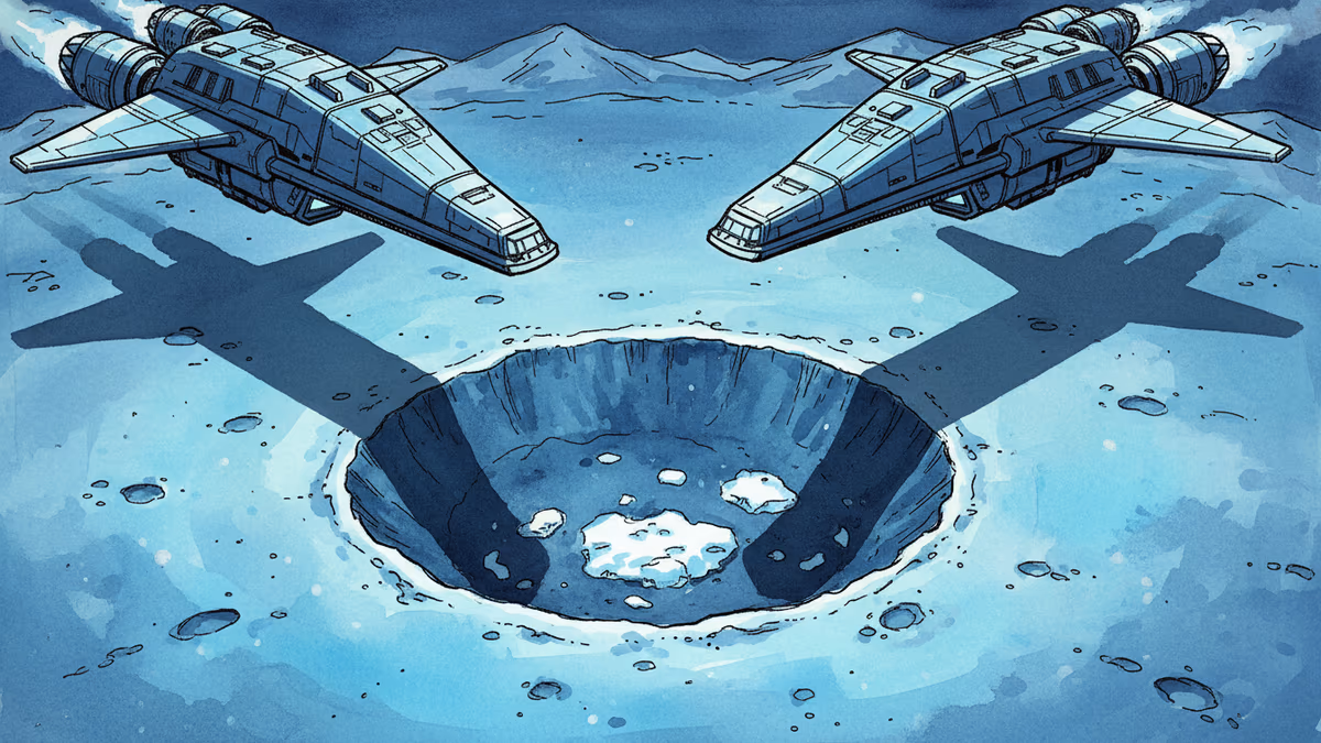 月球南極爭奪戰：美中同年出發，誰先抵達？