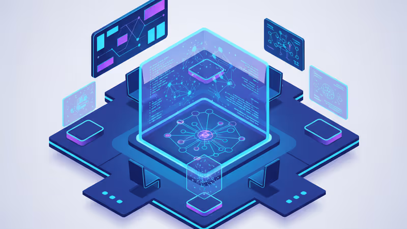 Digital interface showing various free AI learning paths on Udemy