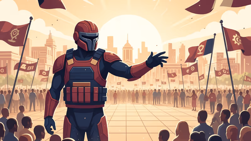 2026年烏干達大統領選舉前夕，警備森嚴的坎帕拉市區街景