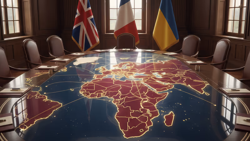 英法軍事干預計畫曝光！英法派兵烏克蘭之意向協議，成為戰後安全新支柱