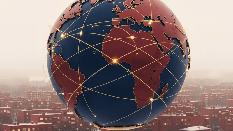 Frozen power lines in Kyiv during the 2026 energy emergency