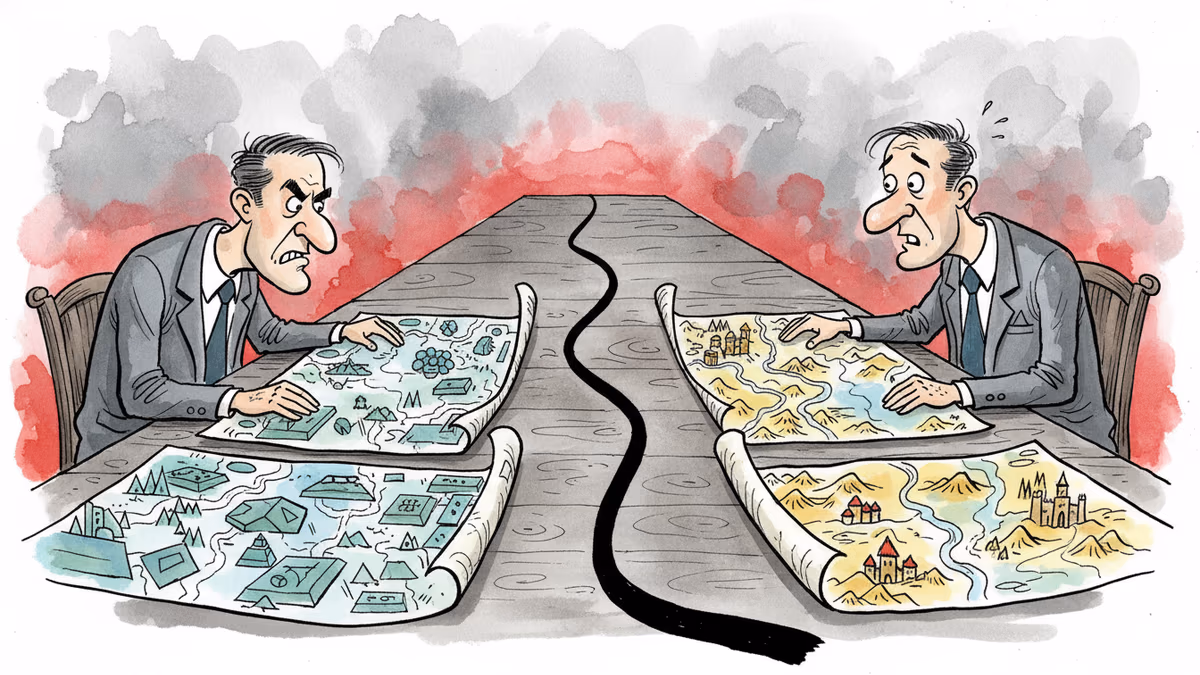 Ukraine Peace Talks: Different Wars, Different Tables