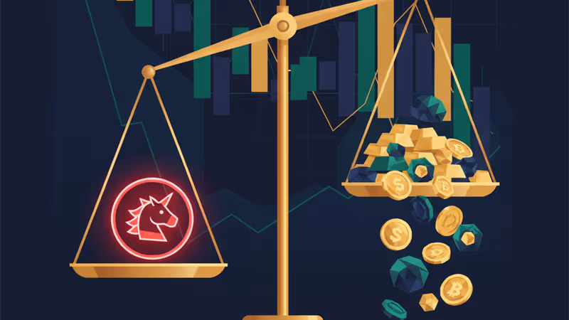 Uniswap Slides 3.7%, Leading Crypto-Wide Losses as CoinDesk 20 Index Dips