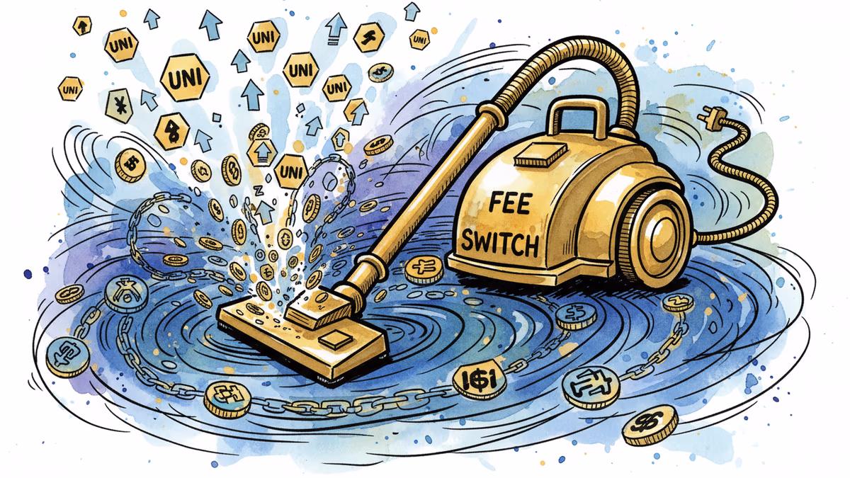 유니스왑 UNI 토큰 15% 급등, 연 270억 수익 창출 제안 통과 임박