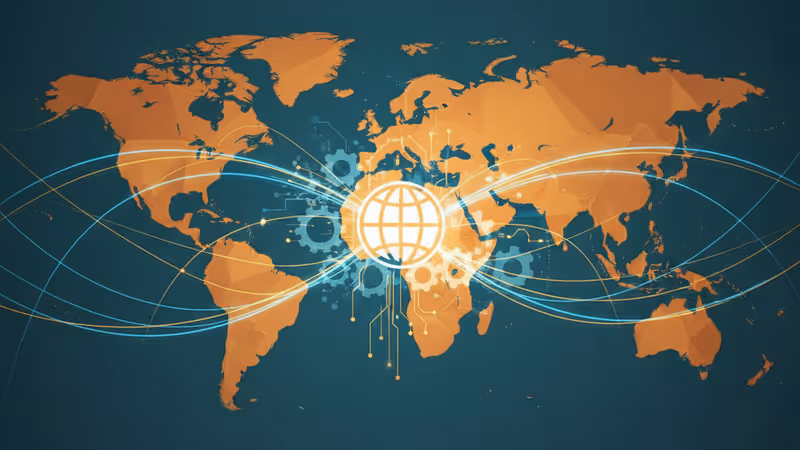 A house key on a tablet showing a downward mortgage rate trend