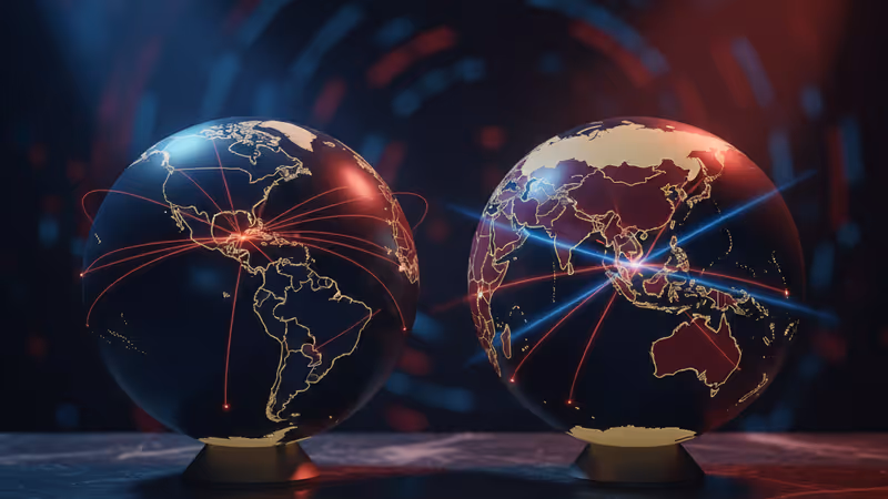 ベネズエラ国旗を模したチェスの駒が取り除かれる様子