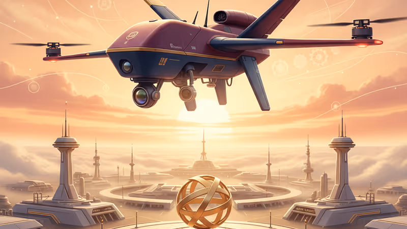 駐韓美軍基地的阿帕契攻擊直升機與軍事設施