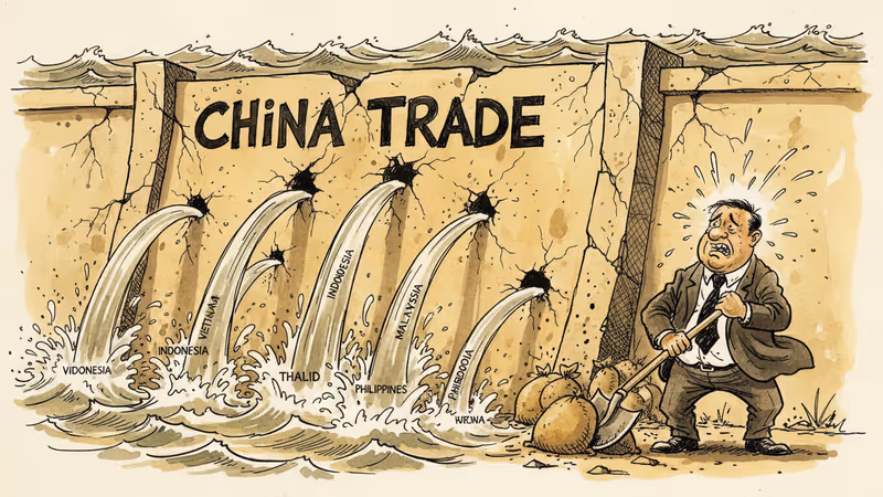 트럼프 관세에도 아시아 무역적자 700억 달러 돌파