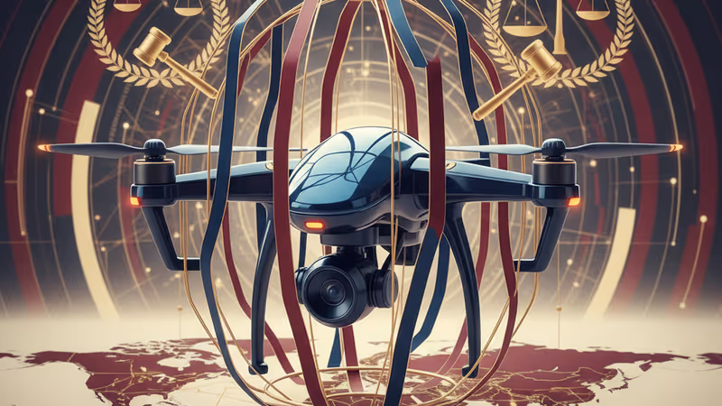 米、中国製ドローンの新規販売を禁止へ 技術覇権争いが新局面に