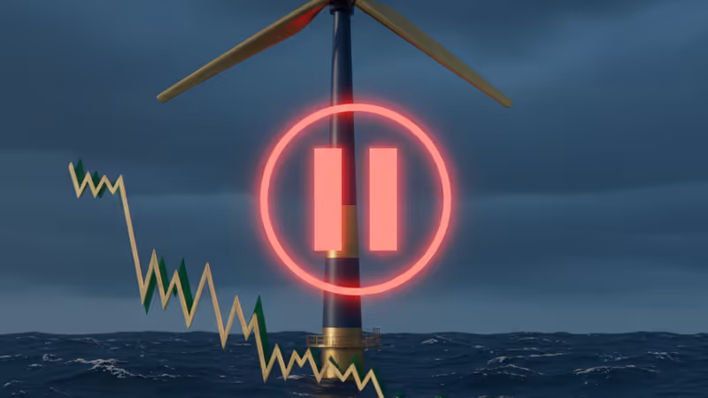 米国、主要洋上風力発電5事業を凍結。関連株は急落、再生可能エネルギー政策に暗雲