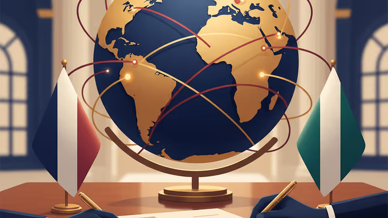 US and Ivorian officials signing a $480m health assistance agreement in Abidjan