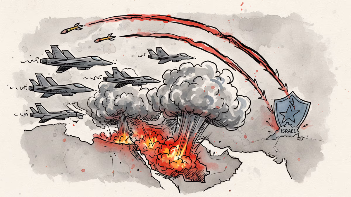 US-Israel Launch Major Strike on Iran as Trump Calls for Regime Change