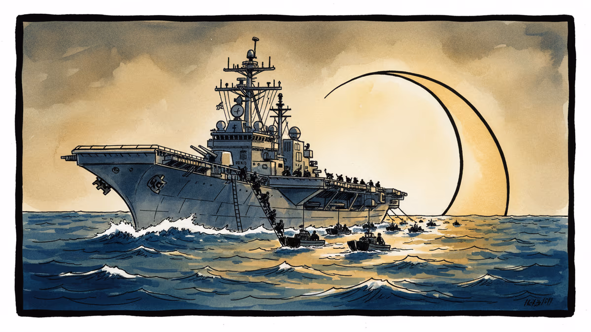 米海兵隊、中東へ——戦争の「次の段階」が始まるのか