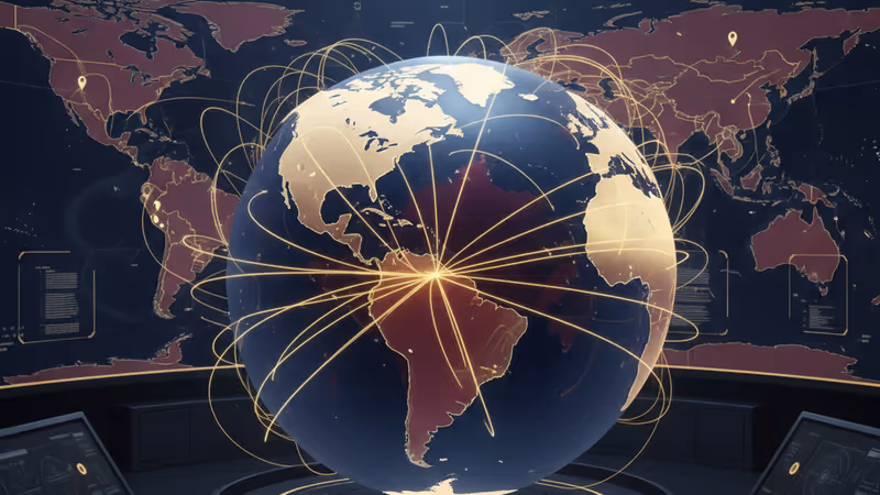 夜間の海上で3隻の密輸船を捉えた軍事監視モニターの映像