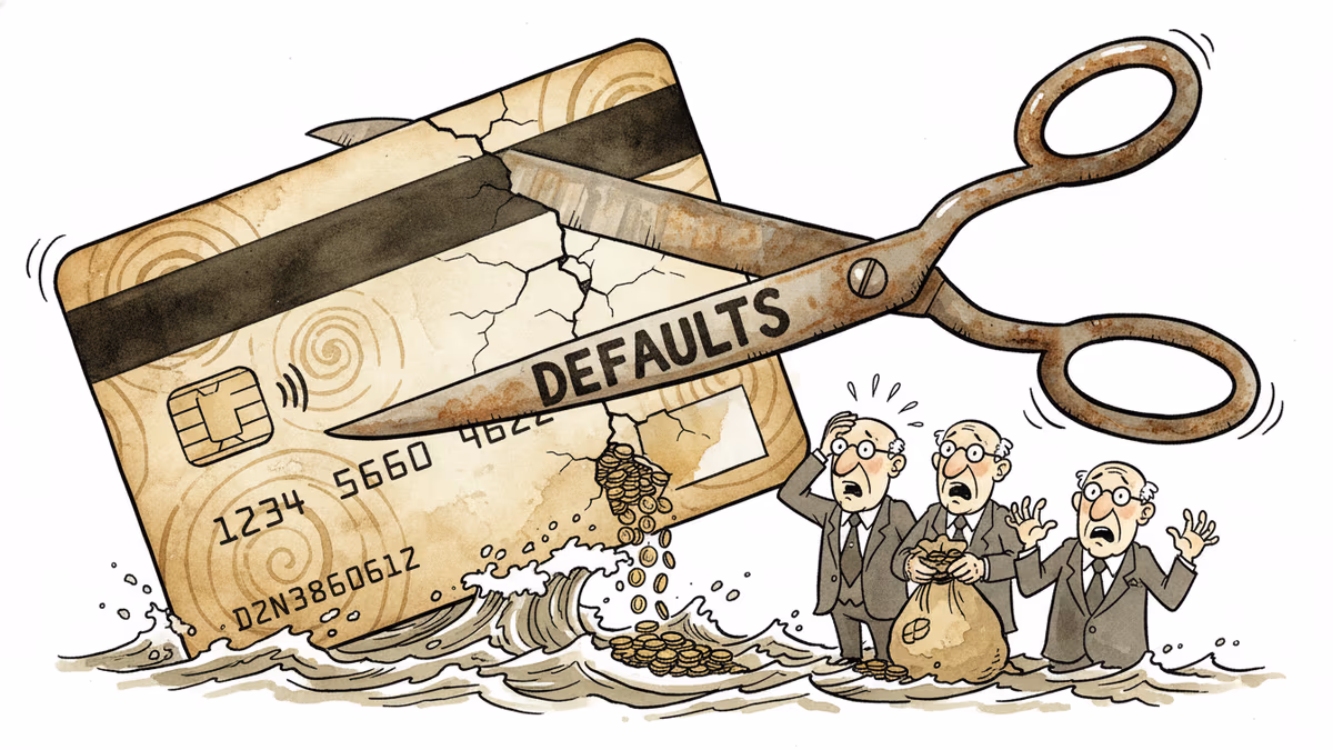 US Private Credit Defaults Hit 9.2% - Your Pension May Be at Risk