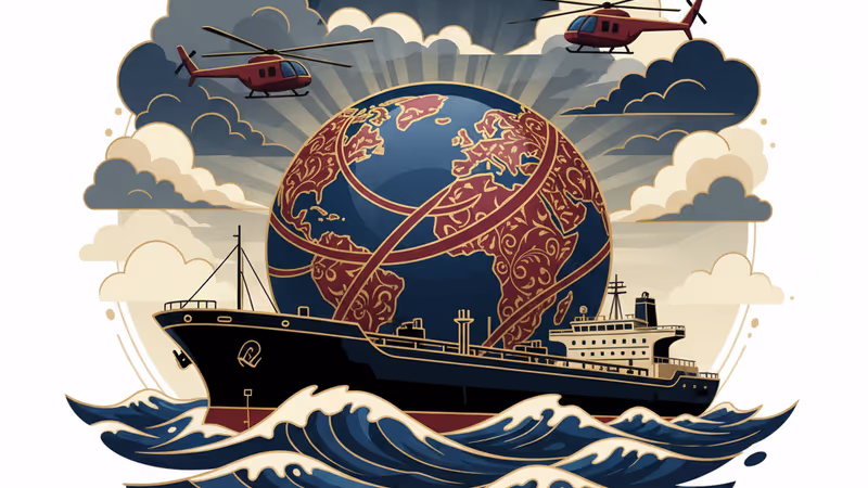 北大西洋海域中被美軍監視的俄羅斯油輪 Marinera