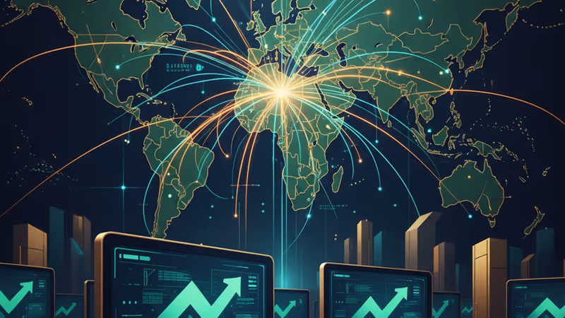 미국 고용 지표 발표 후 상승하는 주가 지표 그래프
