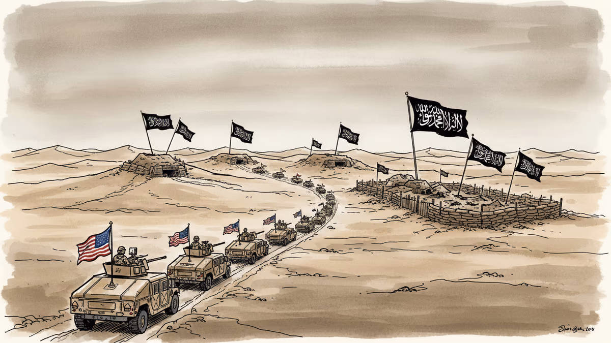 US Strikes ISIS, Then Pulls Back from Syria