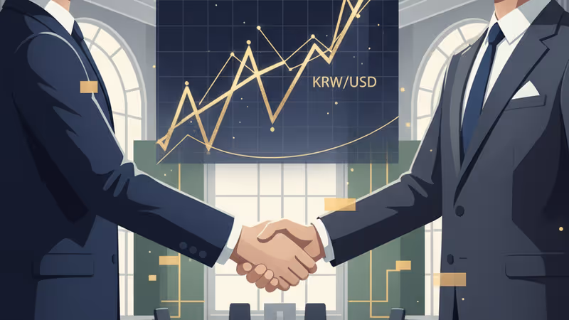 US Treasury Secretary Bessent and Korean Finance Minister meeting in Washington