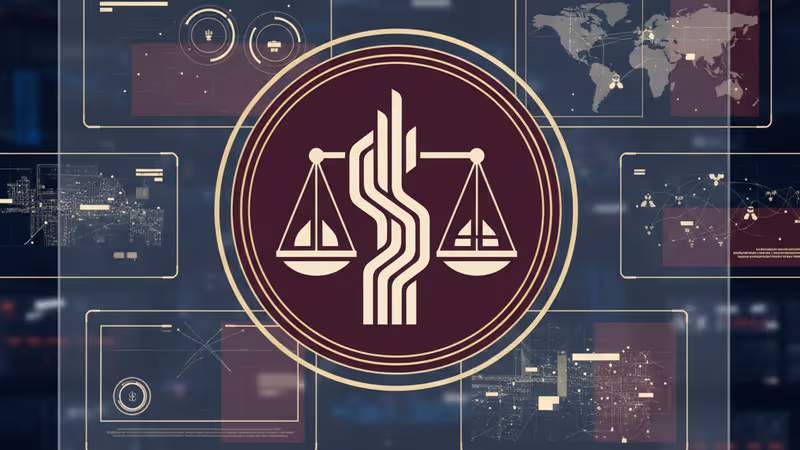 남미와 동아시아를 잇는 디지털 군사 전술 지도의 그래픽 이미지