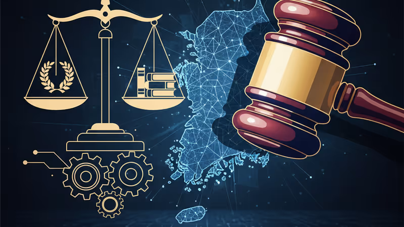 Visual depiction of diplomatic tension between legal regulations and digital networks.