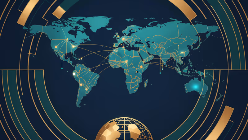 ベネズエラの地図とビットコインのロゴのイメージ
