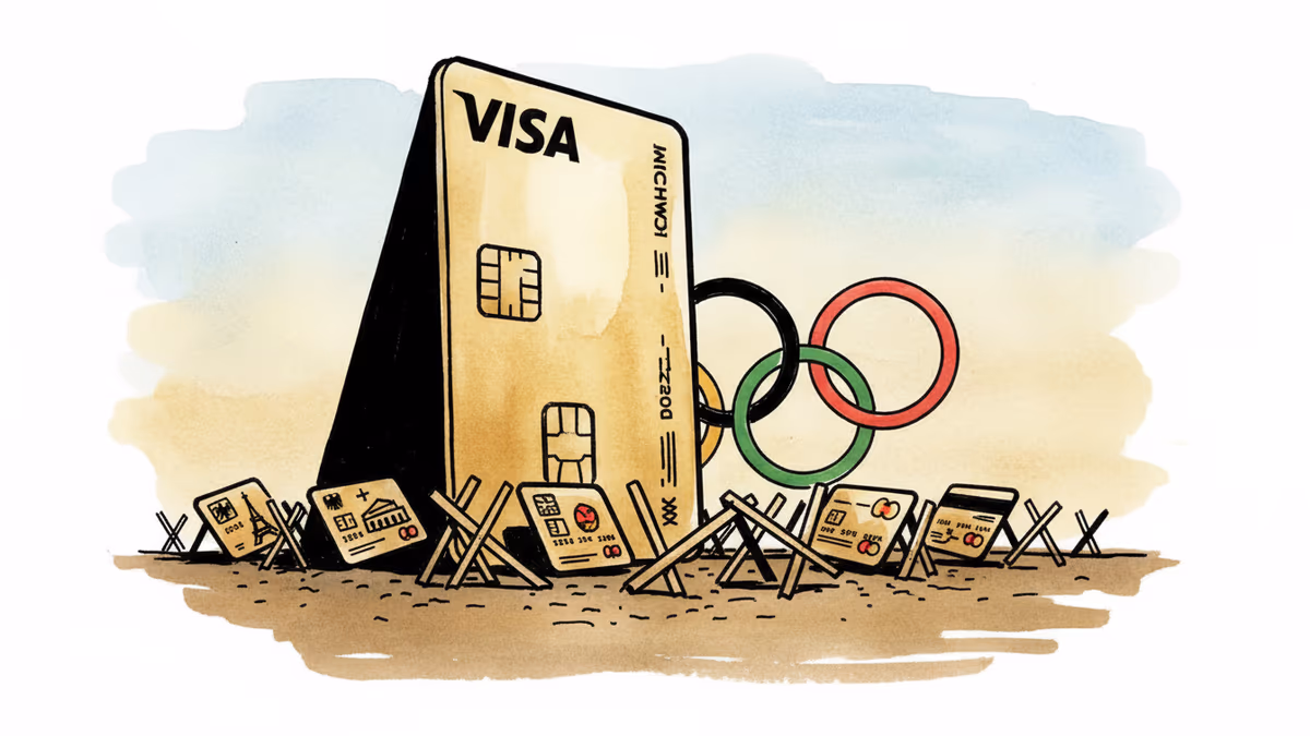 비자의 올림픽 독점, 유럽 결제시장의 딜레마를 드러내다