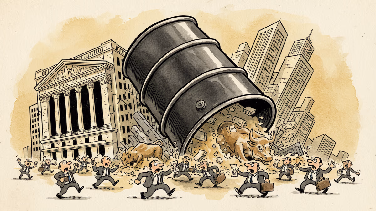 Wall Street Tumbles on Middle East Fears—Your Portfolio Feels the Heat